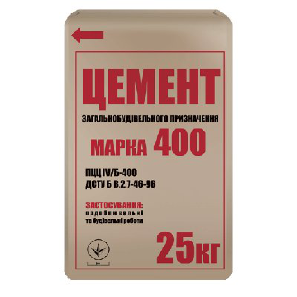 цемент ПЦ-II / А-Ш-400 25кг