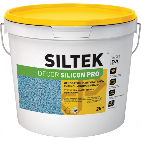 Штукатурка DECOR SILICON PRO Камінцева 1,5мм База