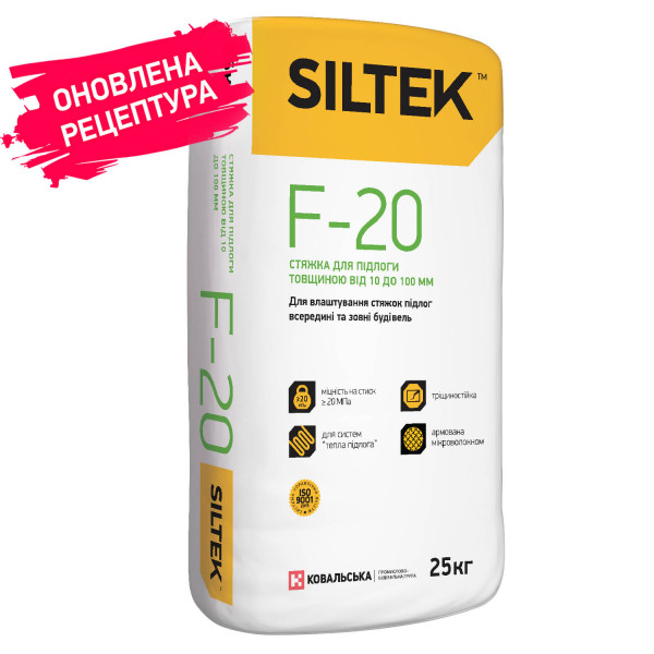 Стяжка SILTEK F-20 до 100мм 25кг