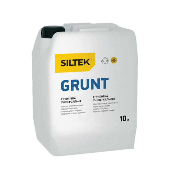 Siltek Grunt/10л Ґрунтівка універсальна (пал. 60 шт)