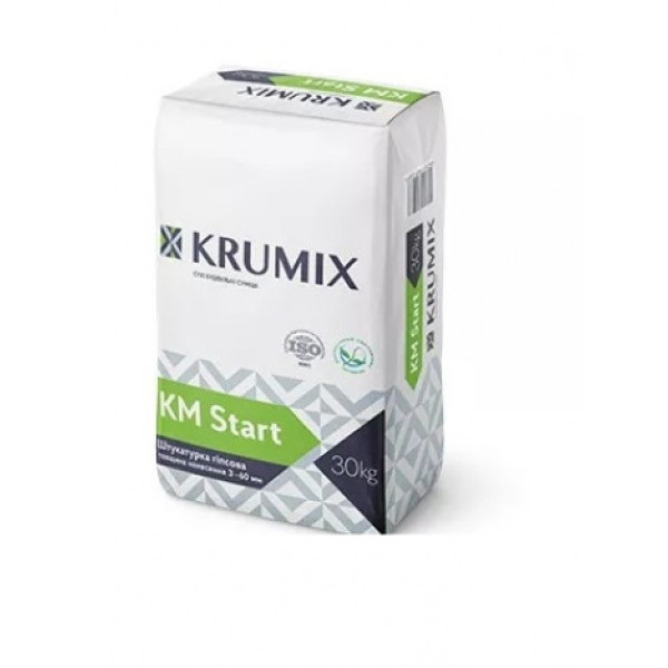 Штукатурка гіпсова КМ Start KRUMIX (30кг) пал/40шт