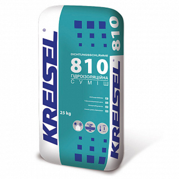 Kreisel 810 Гідроізолююча суміш 25кг (пал. 42шт)