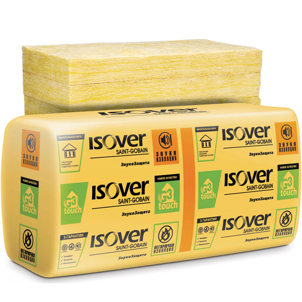 Мінеральна вата Isover Звукозахист 100*610*1170, 7,135м2