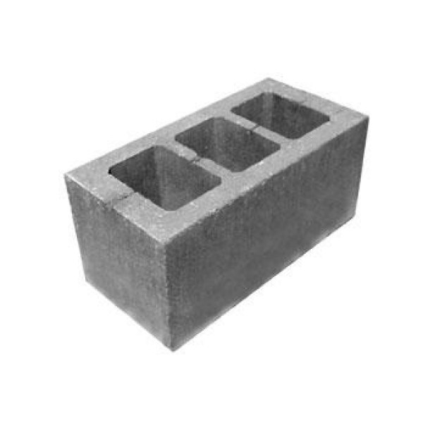 Шлакоблок 390х190х190 мм