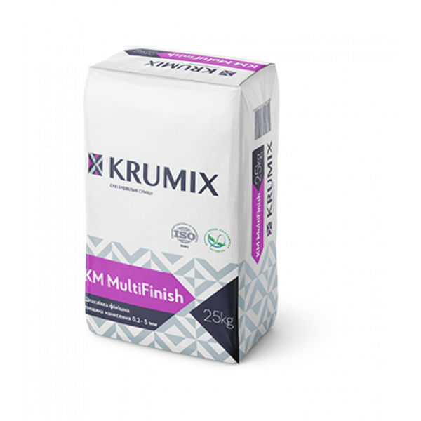 KM MultiFinish KRUMIX Шпаклівкагіпсова фінішна 25кг