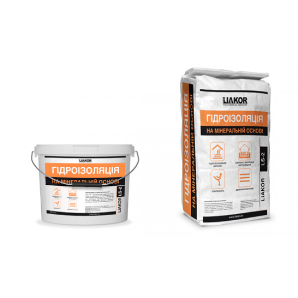Гідроізоляційна суміш 2-k Liakor LS 2 (25кг)