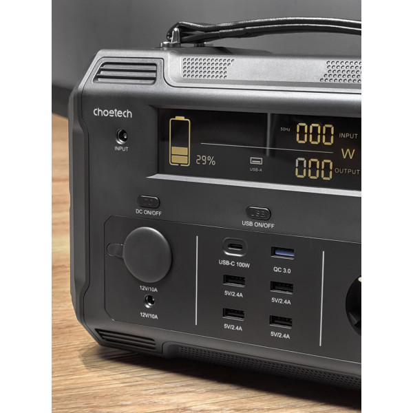 Портативна зарядна станція Choetech 500W