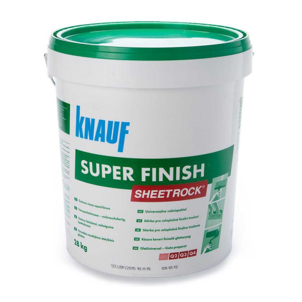 Пастоподібна шпаклівка Superfinish 25кг відро КНАУФ