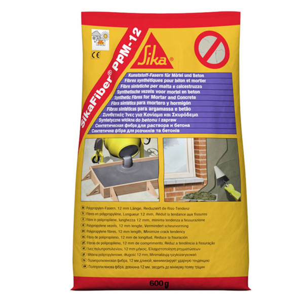 Фібра поліпропіленова Sika 600 гр