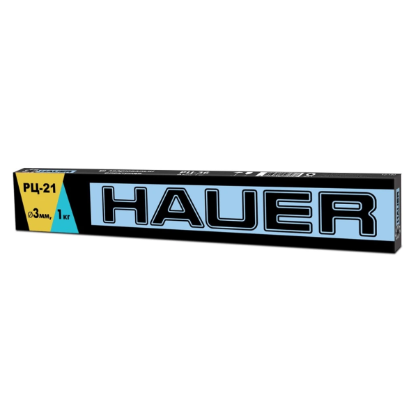 Зварювальні електроди РЦ-21, d 4мм, 4 кг Hauer | 12-209