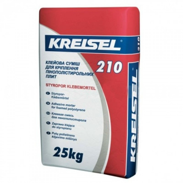 Kreisel 210 Клейова суміш для кріпленя ППС 25кг