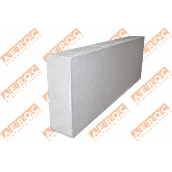 Газоблок 100*200*600 aeroc d500 гладкий
