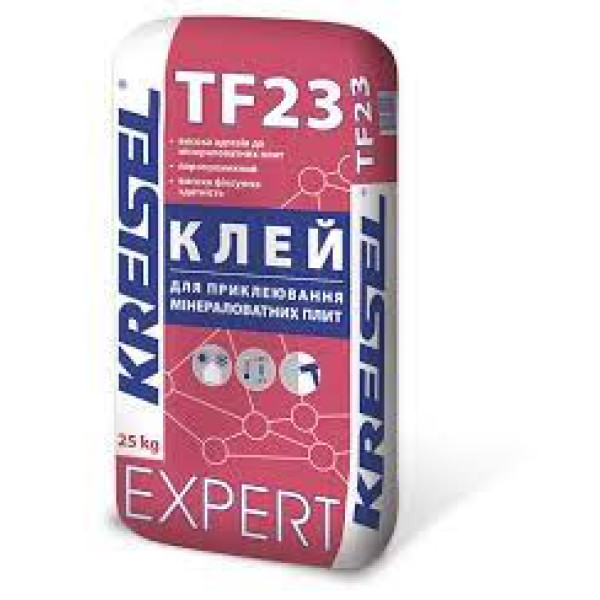 KREISEL TF23/25 кг Клей для приклеювання мінераловатних плит EXPERT